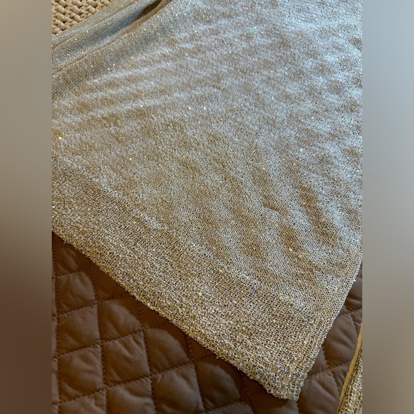 J. Crew Champagne Iridescent Sweater - Picture 7 of 11
